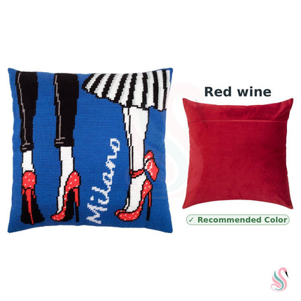 Needlepoint Pillow Kit "Milano"