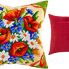 Needlepoint Pillow Kit "Bouquet of Wildflower"