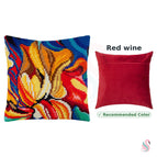 Kit + backing Red wine V