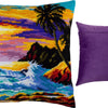 Needlepoint Pillow Kit "Tropical Sunset"