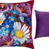 Needlepoint Pillow Kit "Wild Flowers"