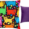 Needlepoint Pillow Kit "Puzzle of Cats"