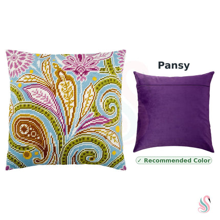 Needlepoint Pillow Kit "Batik"