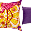 Needlepoint Pillow Kit "Orange Flamingo"