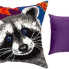 Needlepoint Pillow Kit "Raccoon"