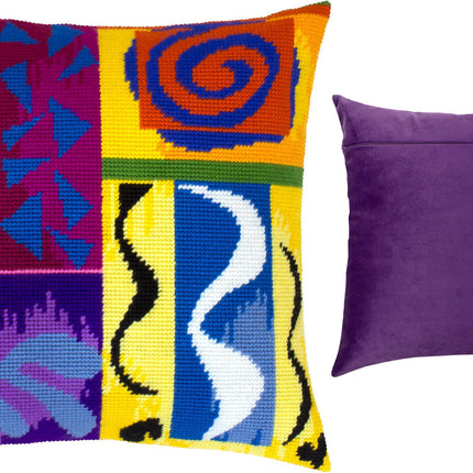 Needlepoint Pillow Kit "Beasts of the Sea"