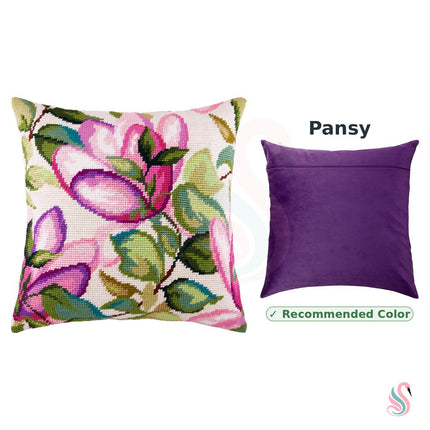 Needlepoint Pillow Kit "Magnolia"