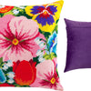 Needlepoint Pillow Kit "Flower Bed"