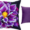 Needlepoint Pillow Kit "Clematis"