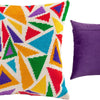 Needlepoint Pillow Kit "Stained Glass"