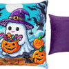 Needlepoint Pillow Kit "Ghost and treats"