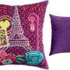 Needlepoint Pillow Kit "I Love Paris"