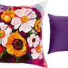 Needlepoint Pillow Kit "Wildflowers"