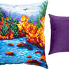 Needlepoint Pillow Kit "Valley in October"