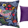 Needlepoint Pillow Kit "Strawberry Thief"