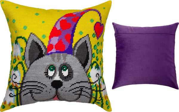 Needlepoint Pillow Kit 