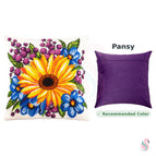 Kit + backing Pansy V