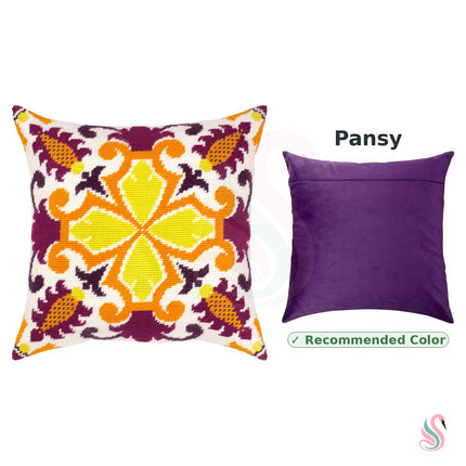 Needlepoint Pillow Kit "Celtic motifs. Autumn."