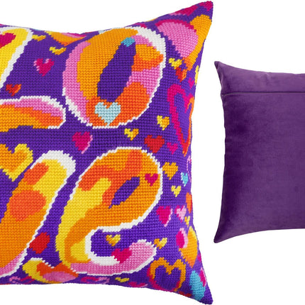 Needlepoint Pillow Kit "Love"