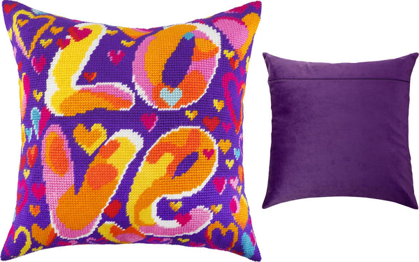 Needlepoint Pillow Kit 