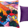 Needlepoint Pillow Kit "Landscape with a House and an Employee"