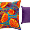 Needlepoint Pillow Kit "Jellyfish at Sunsetting"