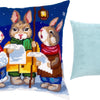 Needlepoint Pillow Kit "Hares’ Carols"