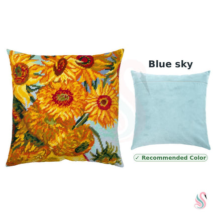 Needlepoint Pillow Kit "Sunflowers"