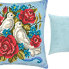 Needlepoint Pillow Kit "Pigeons"