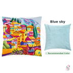 Kit + backing Blue sky V