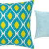 Needlepoint Pillow Kit "Turquoise and lemons"