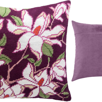 Needlepoint Pillow Kit "Magnolia"