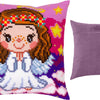 Cross Stitch Pillow Kit "Angel Girl"