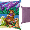 Needlepoint Pillow Kit "Blue Mountains"