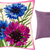 Needlepoint Pillow Kit "Cornflowers"