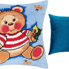 Needlepoint Pillow Kit "Teddy Bear"