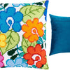 Cross Stitch Pillow Kit "Summer Flowers"
