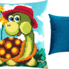 Cross Stitch Pillow Kit "Turtle"