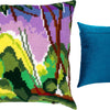 Cross Stitch Pillow Kit "Riverbank, H. Matisse"
