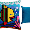 Cross Stitch Pillow Kit "Fish"