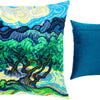 Needlepoint Pillow Kit "Olive Trees"