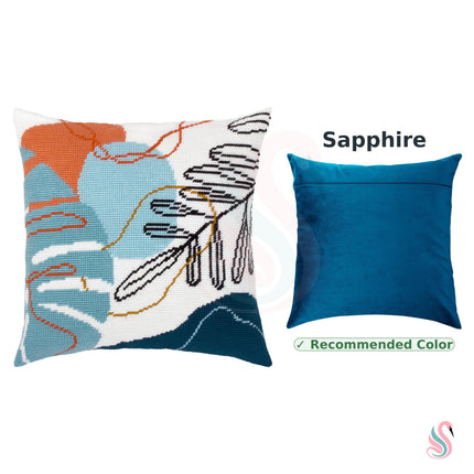 Needlepoint Pillow Kit "Rapture"