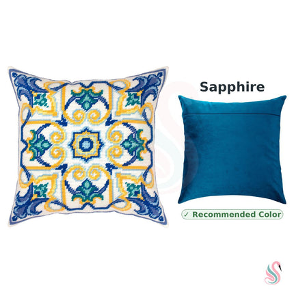 Needlepoint Pillow Kit "Porto"