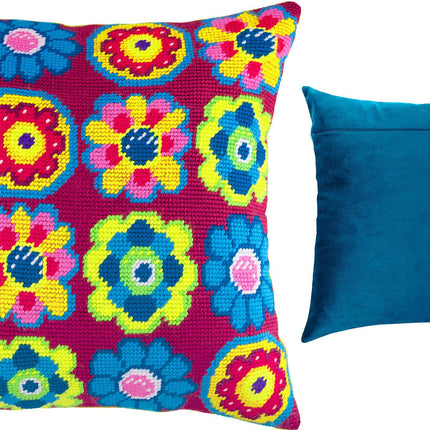 Needlepoint Pillow Kit "Fantasy"