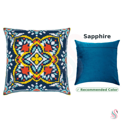 Cross Stitch Pillow Kit "Harmony of the Night"