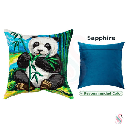 Needlepoint Pillow Kit "Panda"