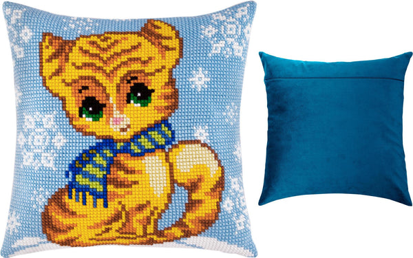 Cross Stitch Pillow Kit 