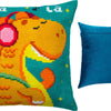 Cross Stitch Pillow Kit "Baby Dragon"