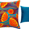 Needlepoint Pillow Kit "Jellyfish at Sunsetting"