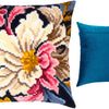 Cross Stitch Pillow Kit "Peonies"